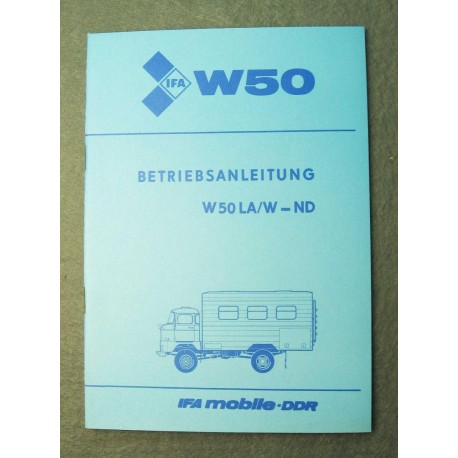 W50 Betriebsanleitung LA/W - ND IFA W 50