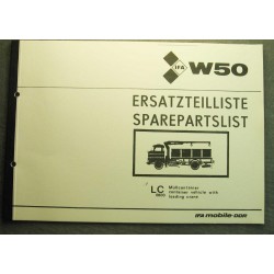 W50 Ersatzteilliste LC IFA W 50