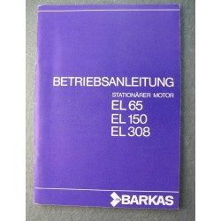 Betriebsanleitung IFA Barkas EL 65 EL 150 und EL 308