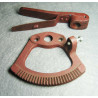Gashebel Set Feder Verstellhebel Drehzahlverstellung Rasterhebel Stamo Fimag 2VD8/8 Stationärmotor 2VD 4VD KVD