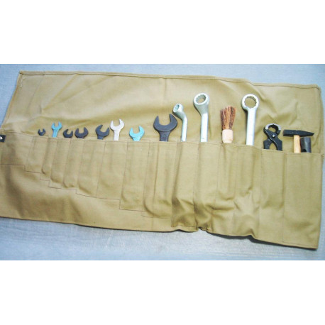 Werkzeugtasche Stoff Werkzeugwickel Bordwerkzeug DDR NVA IFA Robur Oldtimer LKW W50 H6