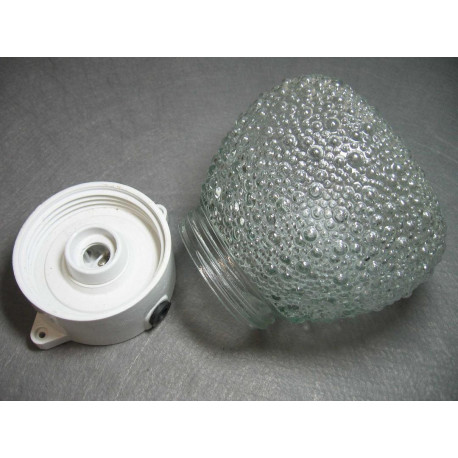 DDR Leuchte Kellerlampe Keramik Deckenlampe Vintage Neu IFA Oldtimer