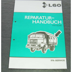 Reparaturhandbuch L60 Pritsche DDR IFA Ludwigsfelde