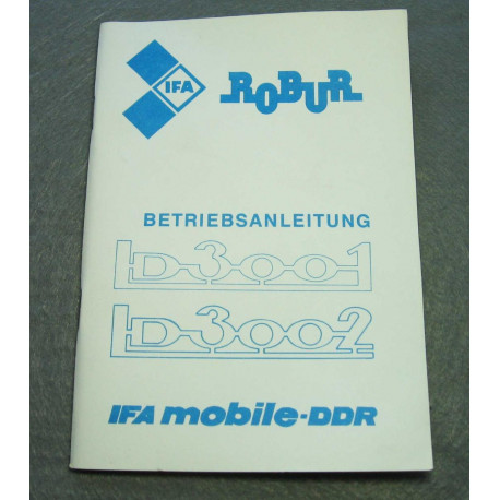 Bedienungsanleitung Robur LD 3001