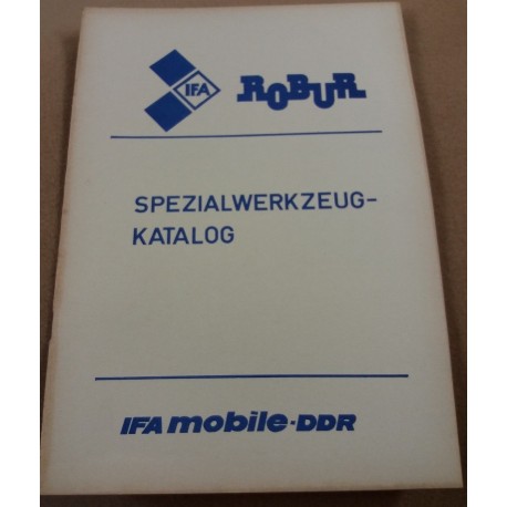 Spezialwerkzeug Katalog Robur LO LD